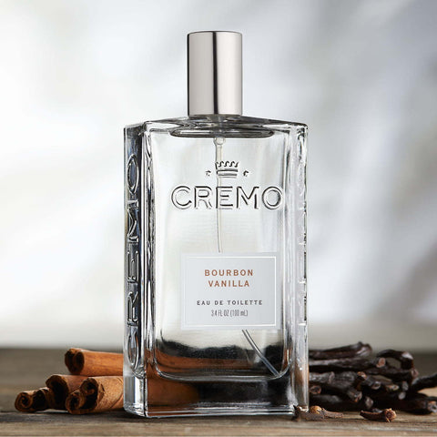 CREMO Men's Spray Cologne Bourbon Vanilla 3.4oz